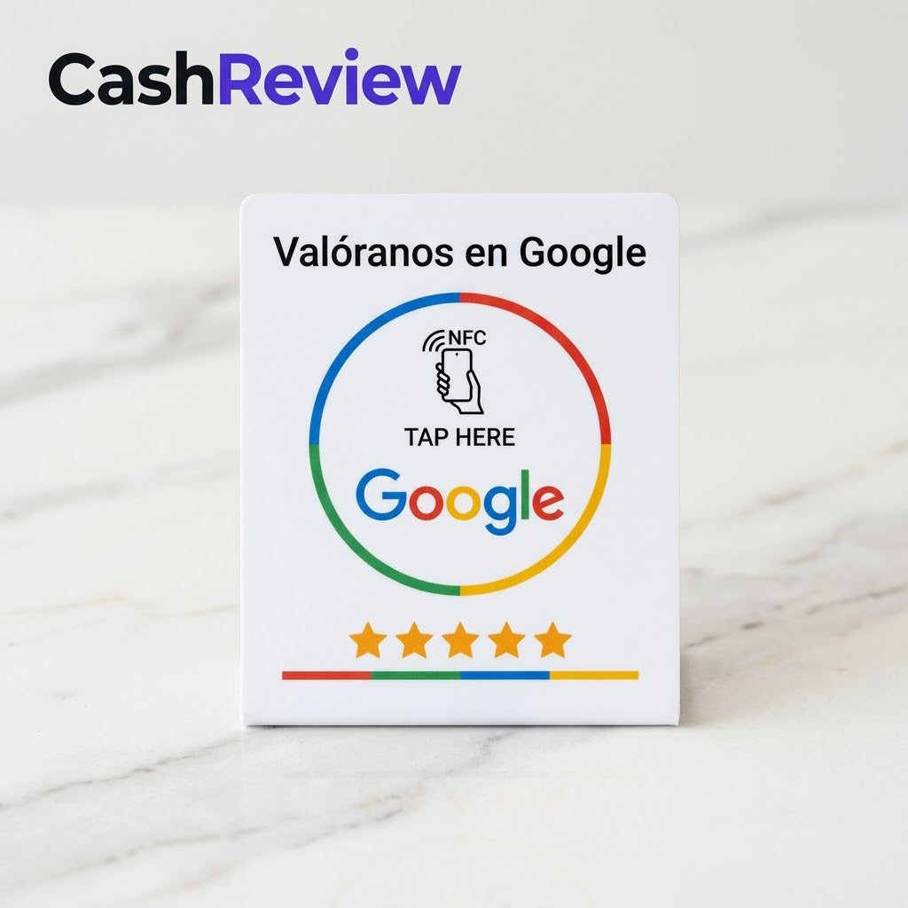 Tarjetas NFC con soporte para Reseñas Google